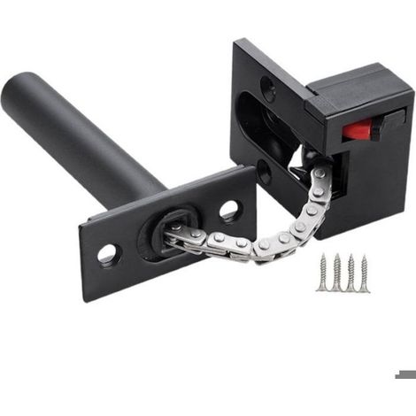 Antivol Boulon de porte d'installation caché par chaîne antivol en acier inoxydable (1/5)