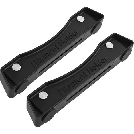 Support d'Bobine 3D Imprimante 2 Pièces Rack Consommables avec Roulement pour PLA ABS PETG PTU Bois et Autres Matériaux d'Impression 3D (1/4)