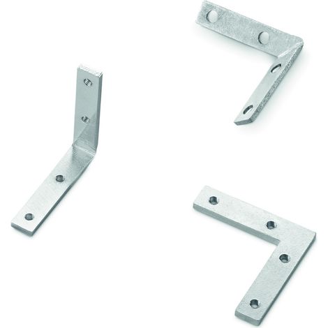 Gea led kit de jonction d'angle lubiana plukia argent