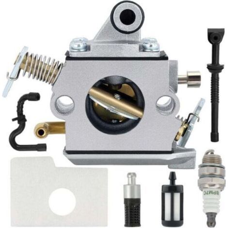 Carburador MS170 MS180 C1Q-S57A para STIHL 017 018 MS, XU, 170 180 180C MS170 MS180 MS170C MS180C Kits de motosierra - (1/4)
