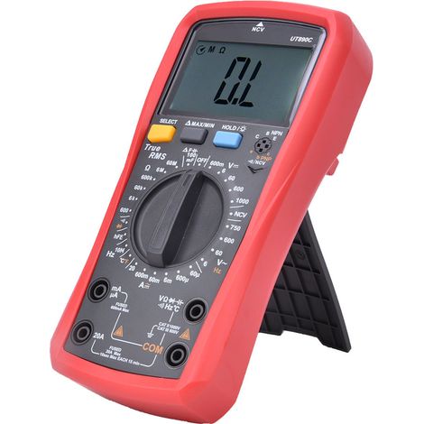UNI T UT890C 6000-stelliges multifunktionales digitales Multimeter mit manueller Bereichsanzeige und True RMS-Messung (1/5)