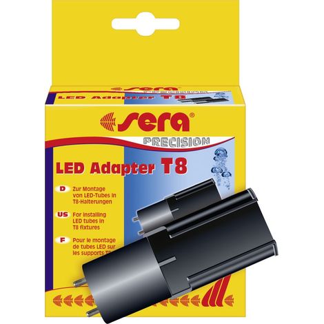 Sera Aquarium-Beleuchtung LED Adapter T8 - 2 Stück Aquariumbeleuchtung (1/3)