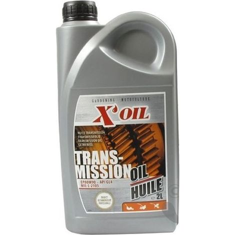 Huile boîte de vitesse SAE 80W90 minéral 2l – Norme API GL-4 GL-5 – Convient pour boîtes Peerless et Tecumseh
