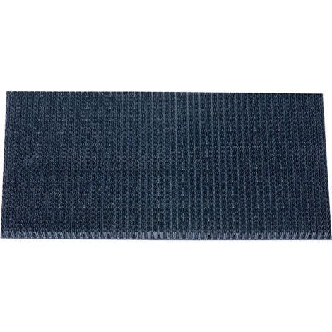 Tapis d'entrée gris 40x60 cm extérieur – 100 % polyéthylène durable – Facile à entretenir – Pour usage extérieur – Id Mat (1/2)