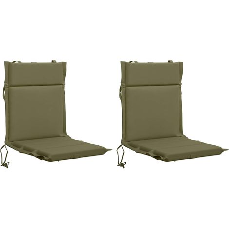 Cuscini per Sedia Alta in 2 Pezzi GEMERT 2 pcs 100% Poliestere vidaXL (1/5)