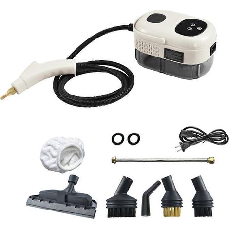 Nettoyeur vapeur avec écran tactile intelligent, nettoyeur vapeur haute pression portable pour le nettoyage de la maison, prise UE B (1/5)