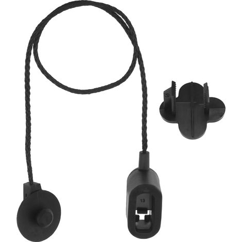 Store 1 Ensemble Cordon d'étagère à Colis Remplacement 2423830 Compatible avec Ford Fiesta MK8 Essence 2017-2021 Sangle de Tablette Arrière, Noir (1/5)