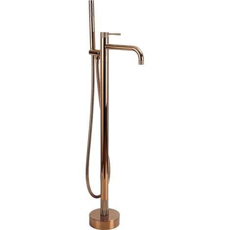 Floor-Mounted Bathtub Faucet Rea Venti Copper (1/5)