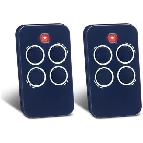 2 pièces de rechange pour télécommande Genius, 433,92 MHz pour garage 4 canaux compatible avec GENIUS ECHO TX4 433 RC,ECHO TX2 433 RC,TE443H BRAVO-ARCAN (1/5)
