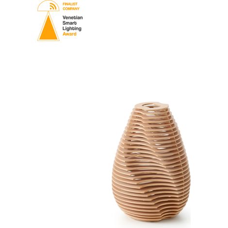 Lámpara de mesa TWIST GX53 10 W 1200 lm 3000 K CRI80 Madera haya (1/5)