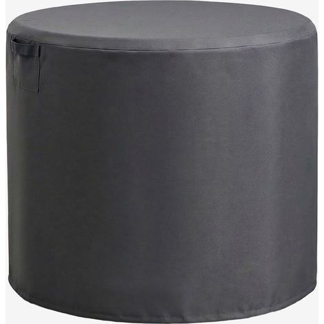 Housse de protection pour table de jardin ronde Otley SKLUM Gris Anthracite Ø105 cm (1/5)