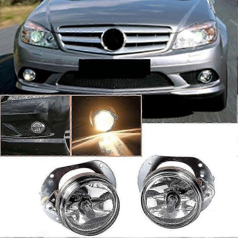Nebelscheinwerfer passend für W204, W251, W164 C-Klasse CL550 (2008–2011), Teilenummer 2048202256, 2048202156, Silber, SZRH AF