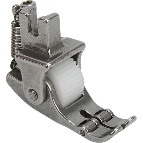Plastic Wheel Presser Foot Wear Resistant Small Light Sewing Presser Foot for Industrial Sewing Machine (1/5)