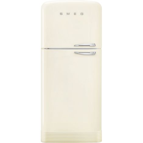 Smeg 50's Style FAB50LCR5 Panna Made in Italy. Capacità netta totale: 524 L. Cerniera porta: Sinistra, Tipo di display: LED. Classe climatica: SN-T, Emissione acustica: 41 dB. Capacità netta frigor... (1/3)