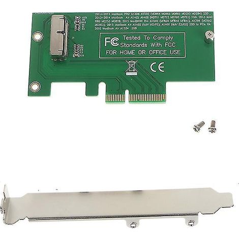 Carte adaptatrice vers PCI-e x4 pour MacBook Air A1465/A146 (2013-2015) d'Apple
