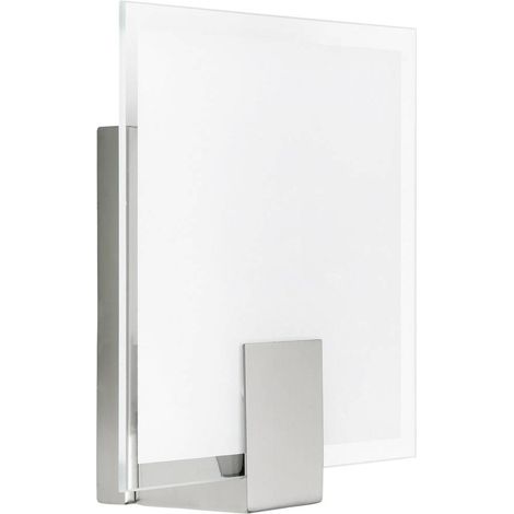 Brilliant Sonian 90324/13 Lampada da parete E14 40 W LED (monocolore) acciaio inox, Bianco