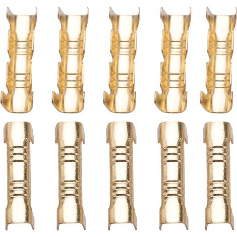 100 Stück Golden Bag U-Stecker, Kfz-Elektronikstecker, Zwischenklemmenstecker