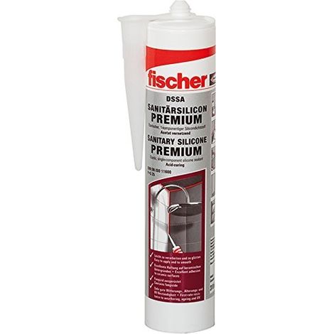 Fischer Sanitärsilicon DSSA 310 ml Manhattan - 512210
