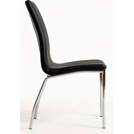 Packs Sillas Comedor - Pack 4 Sillas Humi Polipiel - Negro