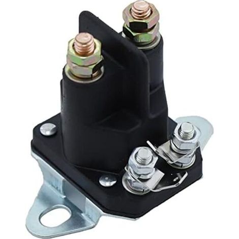 Solénoïde de démarreur 12V 4 bornes – Compatible Toro TimeCutter MX3450/5050/SS3225 – Installation rapide – Matériaux durables (1/5)