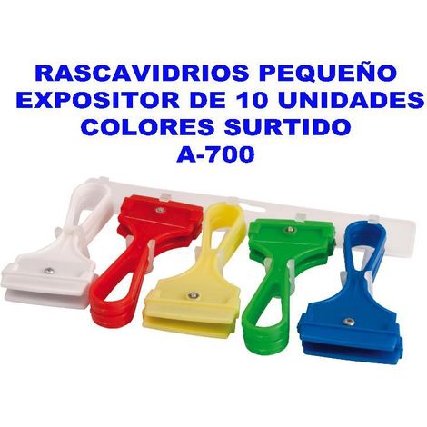 Rascavidrios pequeño EXP-10 en colores surtidos