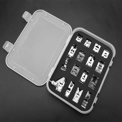 Ensemble de pieds-de-biche professionnels, accessoires multifonctions pour machine à coudre Singer (2) (1/5)