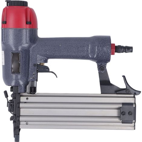 Pistolet à clous pneumatique 2 en 1 pour agrafage et clouage agricole, capacité 100 pièces, pression 0,5 à 0,8 MPa, compatible clous F50 et agrafes 90 (1/5)