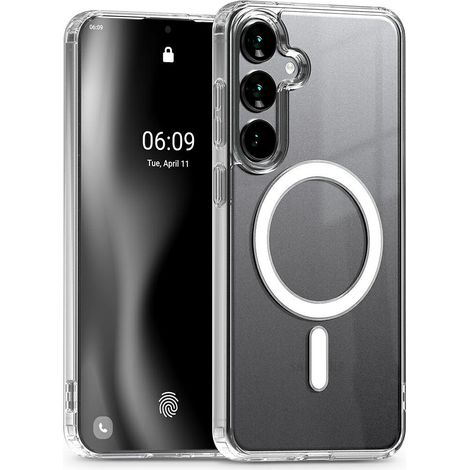 Funda transparente MagSafe Mercury para Samsung Galaxy S25 Plus (1/2)