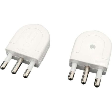 IMPERIA Spina Con Uscita Cavo Coassiale Bianco 16A