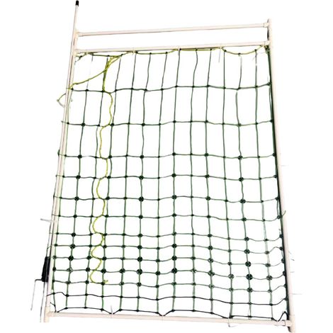 Porte Pour Filet Pour Poule Double Pointe Vert Électrifiable 1,22m - Zen Farm