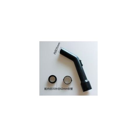 Accessorio per aspirapolvere in stile giapponese: tubo flessibile manuale, raccordo a gomito, maniglia, connettore per tubo flessibile, diametro interno 35 mm.