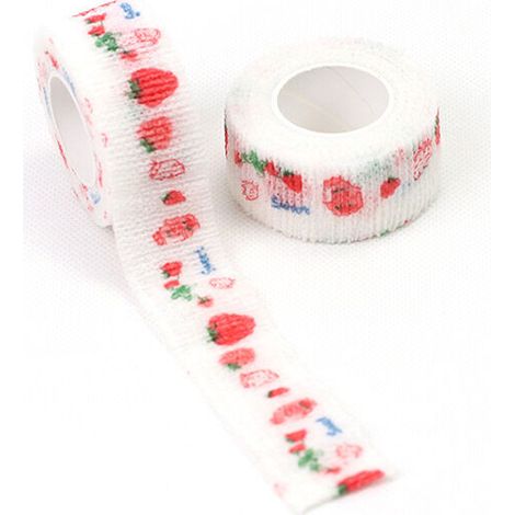 ZVD Bandage auto-adhésif d'écriture, bandage élastique non tissé pour les doigts, tatouage pour animaux de compagnie (1/4)