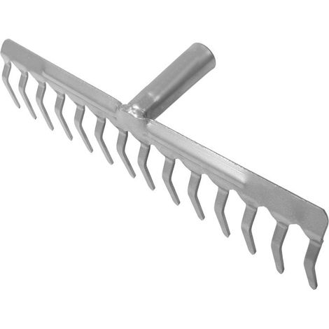 Metallrechen mit 14 Zähnen (Klickmontage) / TEGER (5er-Pack) (1/3)