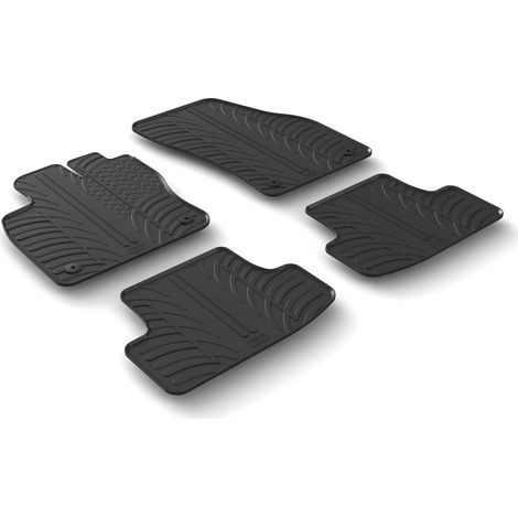 Set tappeti su misura in gomma - compatibile per Audi Q2 (11/1604/26) - Audi Q2 (11/1604/26)