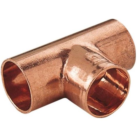 Racor cobre te HHH - 15mm. / 1 unidad