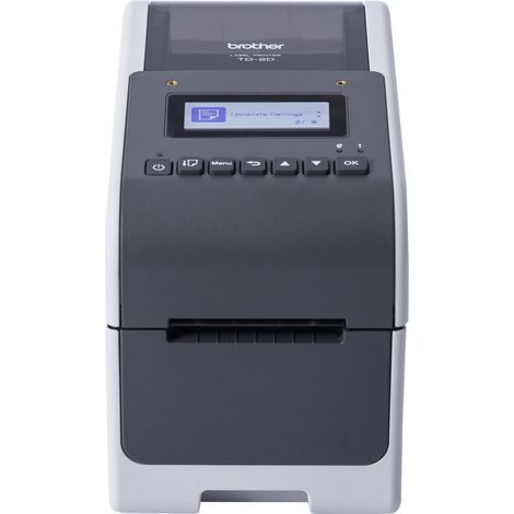 Brother TD-2350D203 stampante per etichette (CD) Termica diretta 203 x 203 DPI 152 mm/s Con cavo e senza cavo Collegamento ethernet LAN Wi-Fi Bluetooth