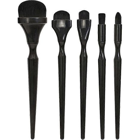 Pinceaux estompeurs en graphite - Coffret créatif de 5 pièces, instruments de dessin au fusain, mélangeur de pastels d'artiste avec embouts de précision (1/5)