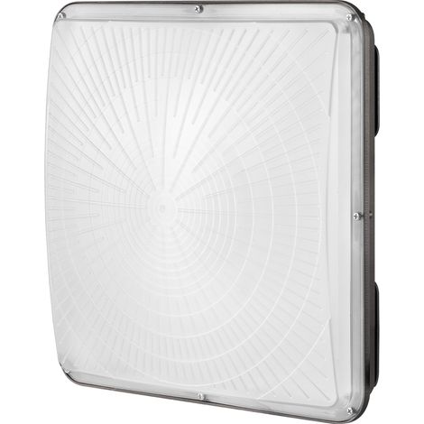 VEVOR LED-Überdachungsbeleuchtung, 150 W, 16500 lm mit 5000 K Tageslicht, ideal für den Außenbereich in Tankstellen, Lagerhallen, Garagen, Straßen, Geschäften und Hotels, 12,4 x 12,4 Zoll (1/5)