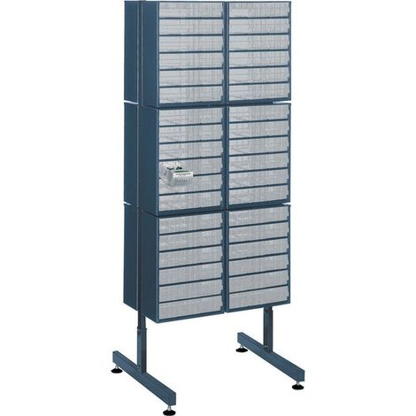 Soporte doble W.622xD.570xH.1600mm para artículo n. ° 795686-795688ff.