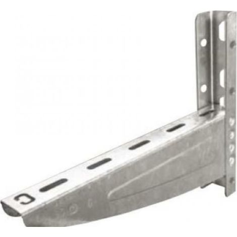 Estante moldeado de acero galvanizado sati 100x1,5 mm - 62010001