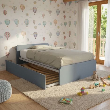 Letto 1 piazza e mezza con letto estraibile - Avio