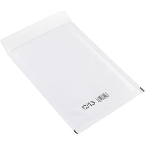 Gepolsterte Umschläge C13 Luftpolstertaschen 150x215mm, weiß, stoßdämpfend, 100 Stück