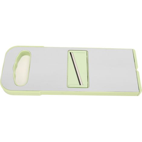 Gemüseschneider, multifunktional, Edelstahl, für Kartoffeln und Gemüse, für Haushalt, Küche und Gastronomie, 3 Klingen + Aufbewahrungsbehälter (nicht magnetisch) (1/5)