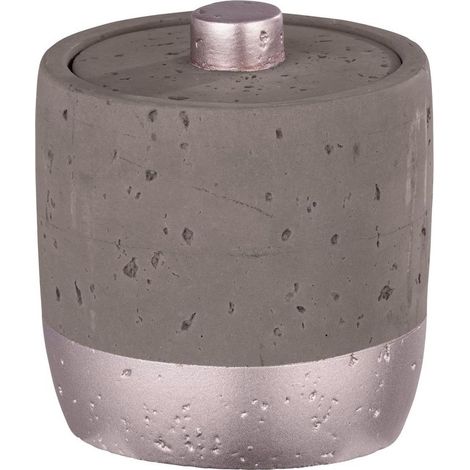 Pot de rangement salle de bain design Mauve
