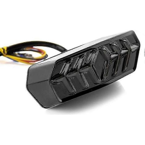 Feu arrière de moto compatible avec clignotants et feu stop pour Grom MSX125/CBR650F CTX700N-Yvan (1/5)