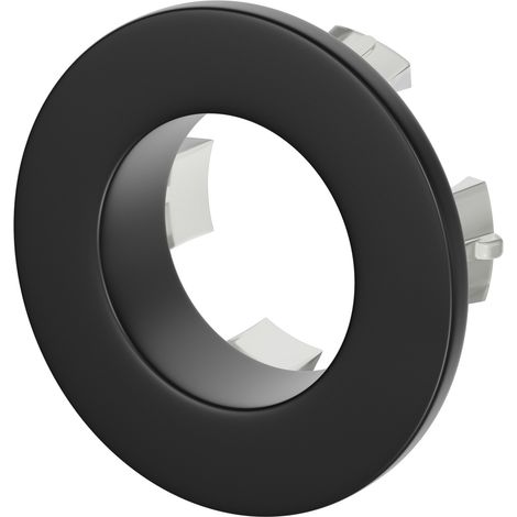 Colore Round Matt Black Basin Overflow Insert (1/5)