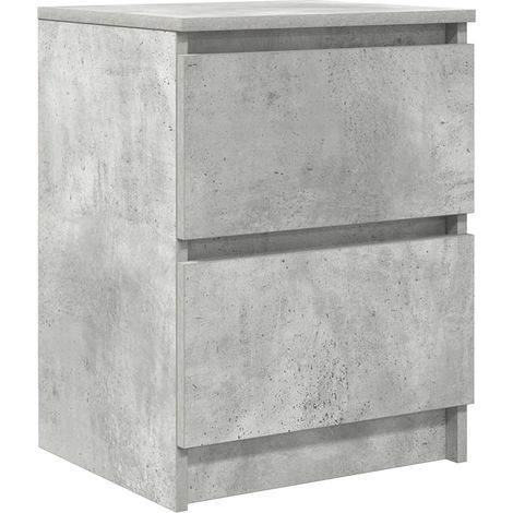 Mueble TV versátil con gran espacio de almacenamiento 40 x 35 x 54 cm de madera contrachapada gris hormigón 020051720 (1/5)