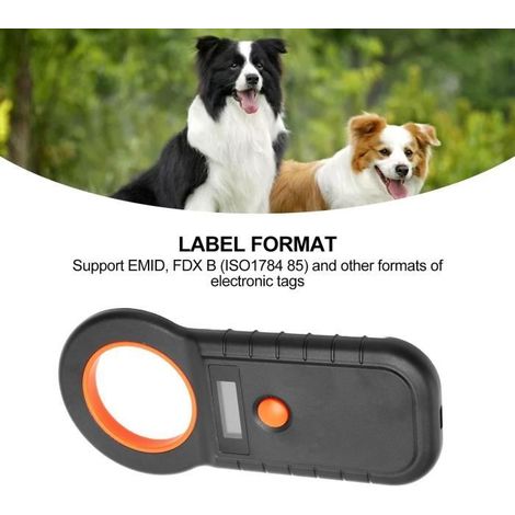scanner d'identification d'animaux Scanner de puces pour animaux de compagnie 134.2Khz informatique imprimante - SURENHAP