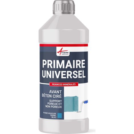 Arcane Industries – Primaire d'adhérence pour béton ciré – 500 ml – Excellente adhérence sur supports poreux et non poreux – Application rapide et facile