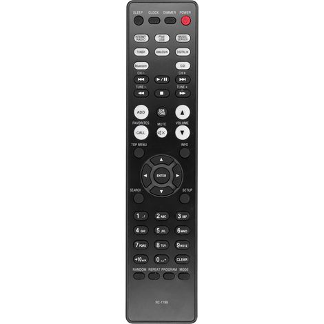 Télécommande télévision remplacement prise facile forme compacte pour téléviseurs LCD toutes marques (1/5)
